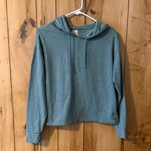 Danskin Teal Cowl Neck Sweater